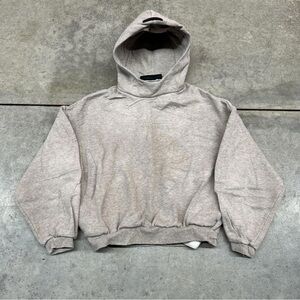 Fear of God Heather Gray Hoodie